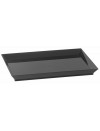 ASSIETTE CUBIK NOIR 100