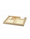 PLATEAU BIODINE VERSION A + COUVERCLE CARTON NOIR