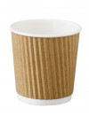 GOBELET CANNELÉ KRAFT 10CL