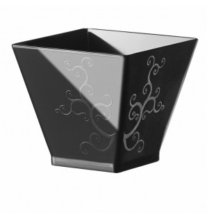 VERRINE KOVA VOLUTE NOIR 22CL