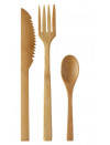 KIT COUVERTS BAMBOU 3/1