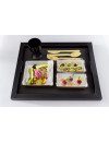 KIT COUVERTS BAMBOU 4/1