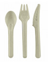 KIT COUVERTS BAGASSE 4/1