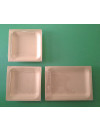 KIT ASSIETTES CUBIK BOIS "VERSION B" + COUVERCLES