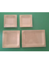 KIT ASSIETTES CUBIK BOIS "VERSION C" + COUVERCLES