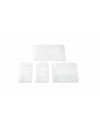 KIT ASSIETTE CUBIK CRISTAL "VERSION A" + COUVERCLE