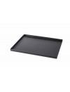 PLATEAU CATERLUX NOIR BORD DROIT GN 1/2