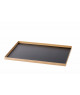 PLATEAU CATERLUX KRAFT/NOIR BORD DROIT ATLAS 1/1