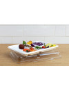 PLATEAU SNACK FIBRA 6 ALVÉOLES