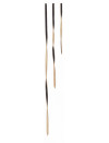 STICK DROIT TORSADE NOIR 70