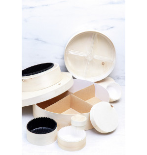 WOODBOX 1.5L (FOND, CAISSETTE BLANCHE, COUVERCLE)