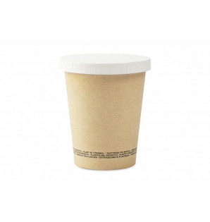 COUVERCLE CARTON POUR GOBELET 20 CL