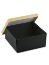 COFFRET ALLURE NOIR AVEC COUVERCLE KRAFT