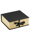 COFFRET ALLURE NOIR/KRAFT AVEC RUBAN