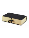 COFFRET ALLURE NOIR/KRAFT XL AVEC RUBAN