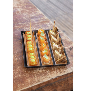 PLATEAU CUBIK NOIR ATLAS 1/2