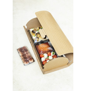 ASSIETTE CUBIK NOIR 65