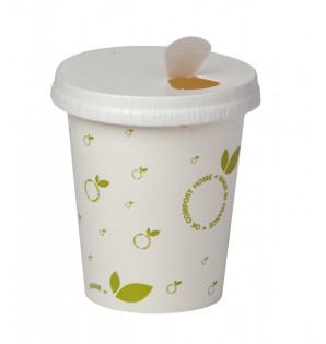 COUVERCLE CARTON POUR GOBELET 20 CL