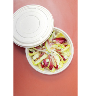 COUVERCLE SALADIER BAGASSE 2.5 L