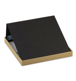 COFFRET ALLURE NOIR AVEC COUVERCLE KRAFT