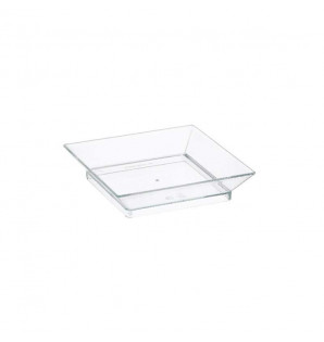 Plateau plastique design Cubik 33x11cm