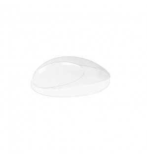 RPET LID FOR ORGANIC BOWL 55CL