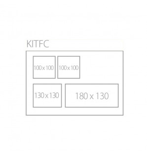 Kit vaisselle Cubik Fibra version C