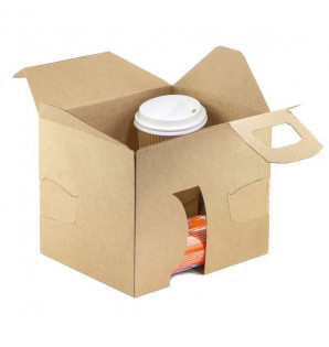 Smart box avec cales carton kraft