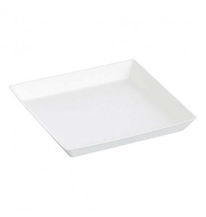 Assiette Cubik bagasse 130x130 mm