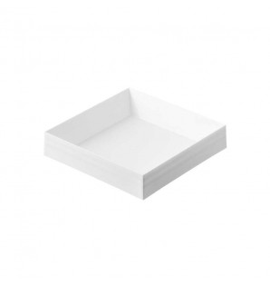 Assiette carrée 55 cl micro-ondable