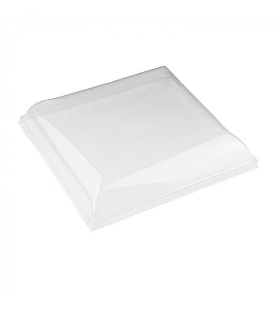 Couvercle transparent pour assiette Komodo 180x180 mm