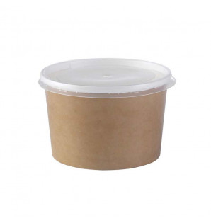 KRAFT POT + PP LID