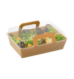 Barquette Basket carton kraft 80 cl