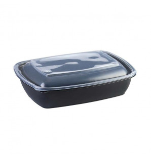 Cocotte noire micro-ondable 90 cl