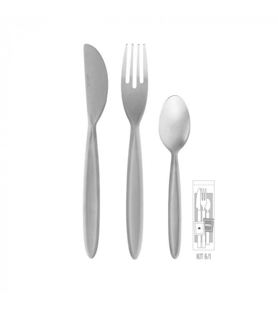 Kits couverts inox 6/1 Aero Kits couverts inox 6/1 Aero