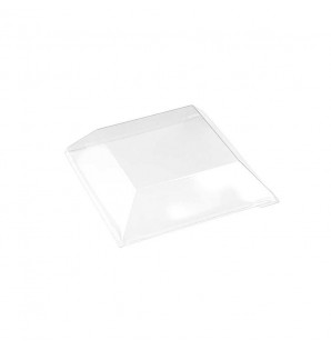 Couvercle transparent h30 pour vaisselle Cubik 100x100