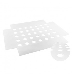 Cale en akilux pour 35 tubes Labo