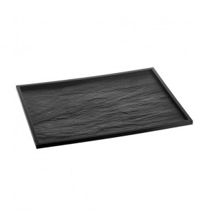 ATLAS TEXTURA BLACK 1/1 TRAY