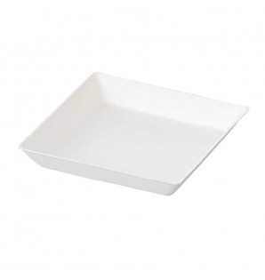 Assiette Cubik bagasse 130x130 mm