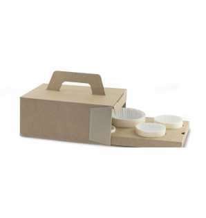 Cale carton kraft pour Woodbox 4 pré-perforations