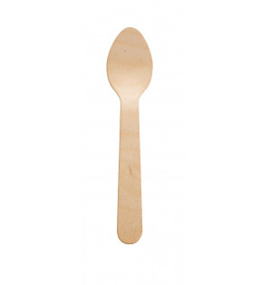 Cuillère Dégustation Mini Spoon Noir 100 mm (1500 Utés)