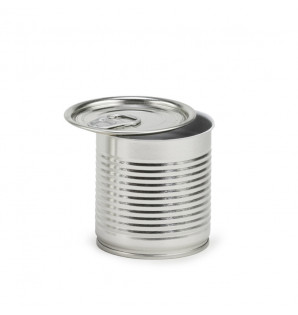 TIN CAN METAL L 25 CL