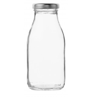 Bouteille de lait verre avec bouchon 25 cl