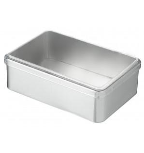 METAL BENTO BOX WITH HINGED...