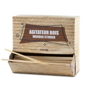 Agitateur café bambou bois - Voussert