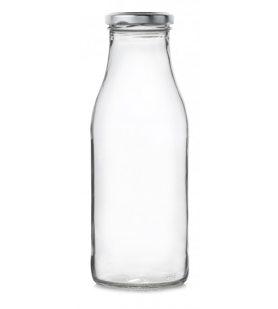 Bouteille en Verre Design Clapet 50cl Gris au meilleur prix