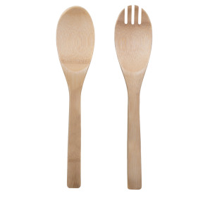 BAMBOO SALAD SERVERS