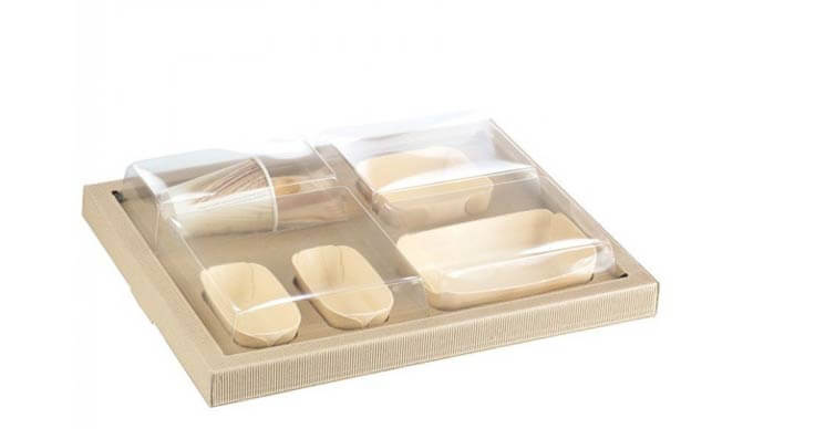 Boîte Alimentaire En Canne à Sucre Biodégradable - Lot De 500 - 152x152x76 Mm - Idéale Burgers, Plats à Emporter, écologique - 5